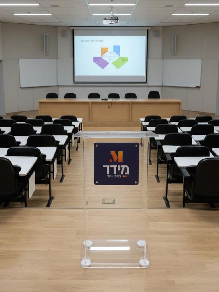 פודיום קלאסי משופע